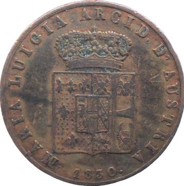 Italië - Parma, Piacenza en Guastalia 5 centesimi 1830 beschikbaar voor biedingen