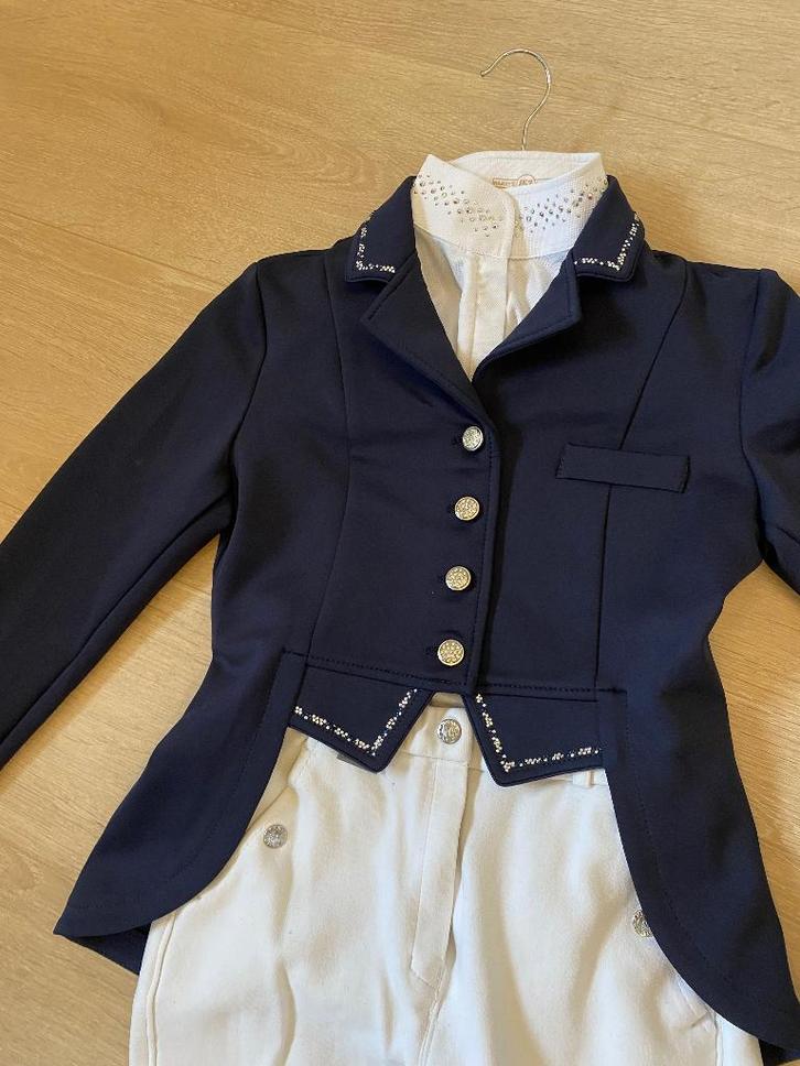 Wedstrijd kleding paardrijden, Dieren en Toebehoren, Paardrijkleding, Gebruikt, Kinderen, Bovenkleding, Dressuur, Ophalen