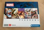 Clementoni Marvel panorama 1000st puzzel, Ophalen of Verzenden, Zo goed als nieuw