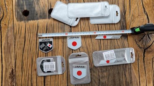 gave 3d japan motor emblemen zelfklevend / honda suzuki etc, Motoren, Onderdelen | Merk-onafhankelijk, Nieuw, Ophalen of Verzenden