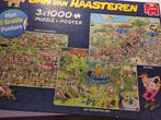 Jan van Haasteren. 3 x 1000 stukjes., Hobby en Vrije tijd, Denksport en Puzzels, Ophalen of Verzenden, 500 t/m 1500 stukjes, Gebruikt