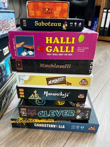 Diverse Bordspellen beschikbaar voor biedingen