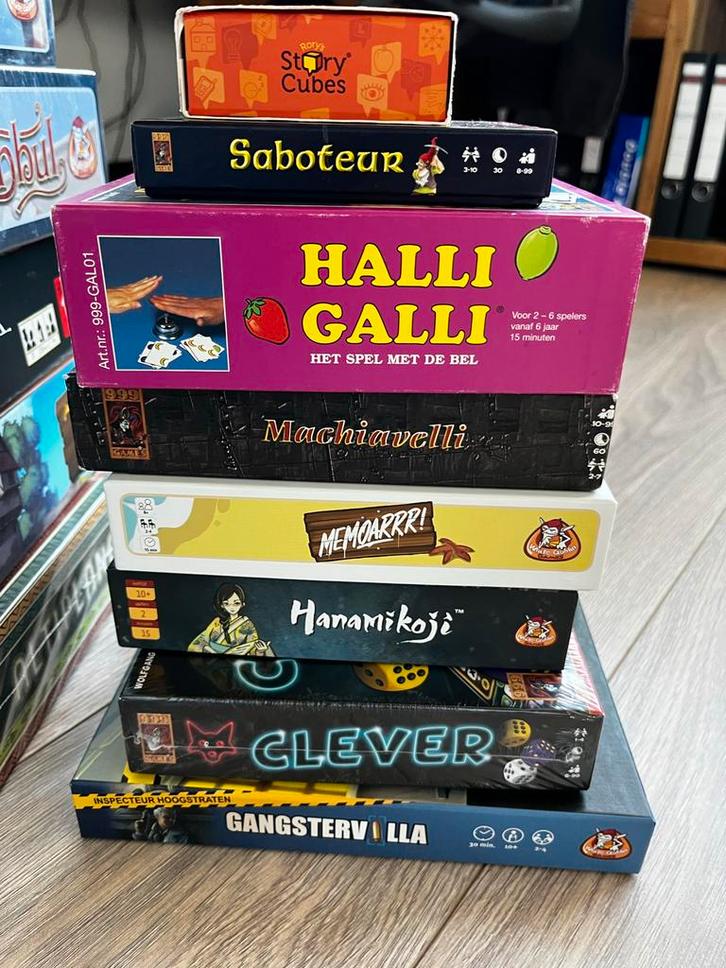 Diverse Bordspellen, Hobby en Vrije tijd, Gezelschapsspellen | Bordspellen, Zo goed als nieuw, Een of twee spelers, Drie of vier spelers