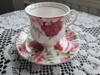 "Rose Garden" fine bone china kop en schotel, Ophalen of Verzenden