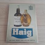 Haig whisky reclamebord 28x20cm, Ophalen of Verzenden, Zo goed als nieuw, Reclamebord