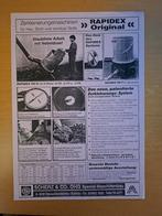 Folder Rapidex hakselaar, Ophalen of Verzenden, Gelezen, Tractor en Landbouw