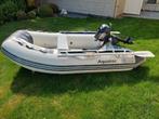 Rubberboot inclusief.buitenboordmotor, Watersport en Boten, Rubberboten, Gebruikt, Benzine, Minder dan 70 pk, Ophalen