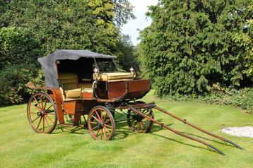 Duitse jachtwagen uit 1870 van Karl Knoche.  beschikbaar voor biedingen