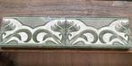 10 Antieke Siertegels/Randtegels - Hal jugendstil art deco, Ophalen of Verzenden