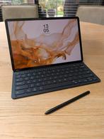 Samsung Galaxy Tab S8+ 128 GB met keyboard cover, Gebruikt, 12 inch, Ophalen of Verzenden, Samsung