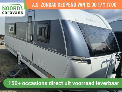 HOBBY PRESTIGE 560 WLU ENKELE BEDDEN + VOORTENT+MOVER+DOUCHE, Caravans en Kamperen, Caravans, Bedrijf, tot en met 4, 1250 - 1500 kg