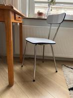 Formica Stoel - Vintage Design, Gebruikt, Ophalen of Verzenden, Metaal, Eén