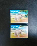 Playmobil Neushoorns - 2 Stuks, Ophalen of Verzenden, Zo goed als nieuw, Los playmobil