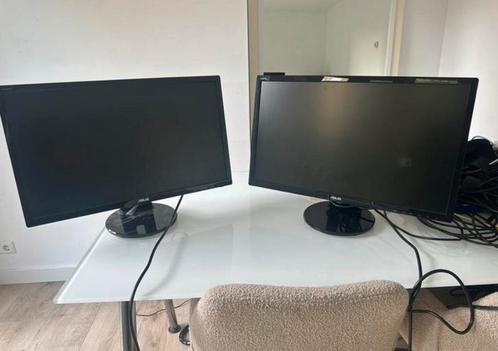 Asus VE248HR - 24 inch - Monitoren, Computers en Software, Monitoren, Zo goed als nieuw, 60 Hz of minder, HDMI, Gaming, Ingebouwde speakers