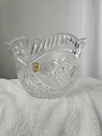 Krosno Kristallen Schaal - Handgeslepen Loodkristal, Antiek en Kunst, Ophalen of Verzenden