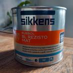 Lak sikkens rubbol rezisto mat 100% wit, Wit, Nieuw, Ophalen of Verzenden, Lak
