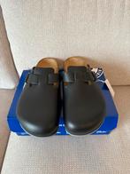 Birkenstock Boston BS, Ophalen of Verzenden, Zo goed als nieuw, Zwart, Sandalen