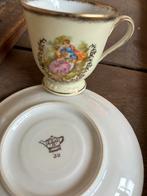 6 Engelse kop en schotels, Ophalen of Verzenden