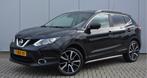 Luxe Nissan Qashqai 1.2 Tekna 2014 85KW Zwart, Voorwielaandrijving, Zwart, 4 cilinders, Zwart