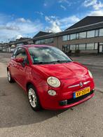 Fiat 500 1.2 C 2008 Rood, Voorwielaandrijving, Lederen bekleding, 4 cilinders, 840 kg