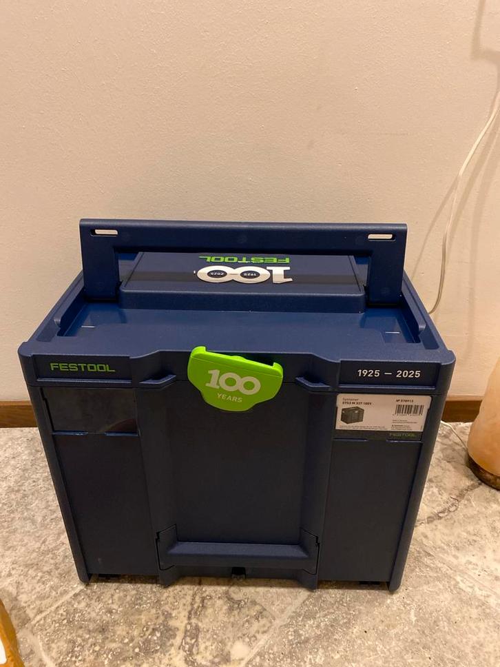 Festool Systainer SYS3 M 337 100Y - Jubileumeditie, Doe-het-zelf en Verbouw, Gereedschapskisten, Zo goed als nieuw, Ophalen of Verzenden