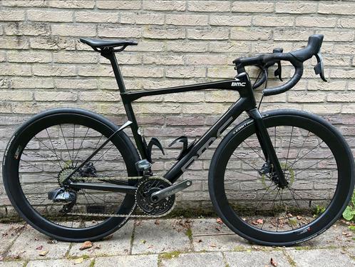 BMC Roadmachine Sram Force AXS 12sp carbon wiel, Fietsen en Brommers, Fietsen | Racefietsen, Zo goed als nieuw, Carbon, Ophalen
