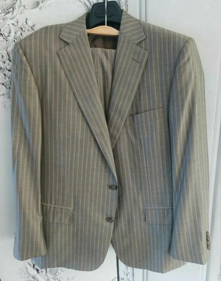 Ermenegildo Zegna Su Misura Maatpak Zijde/Wol Maat 52-54, Kleding | Heren, Kostuums en Colberts, Zo goed als nieuw, Maat 52/54 (L)