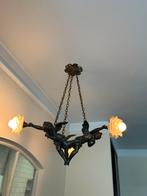 Prachtige hanglamp met 3 engelen, Antiek en Kunst, Ophalen of Verzenden