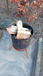 Vuurpot  voor buiten, Ophalen