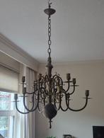 Koperen kroonluchter voor 12 kaarsen, Antiek en Kunst, Curiosa en Brocante, Ophalen