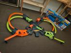 Hotwheels racebaan Colossal Crash, Ophalen, Zo goed als nieuw, Elektrisch, Hot Wheels