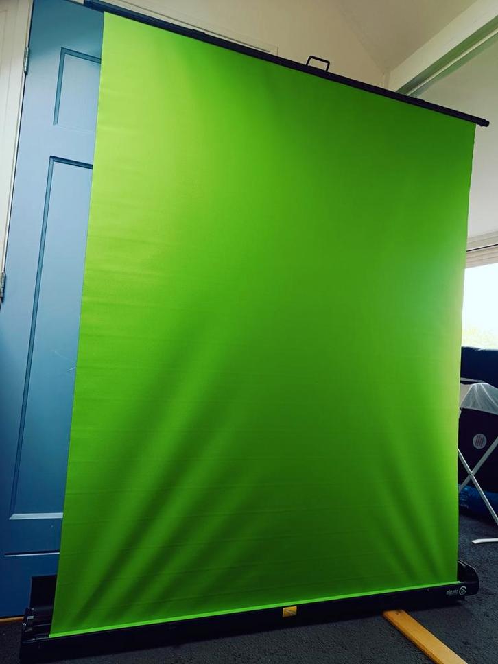 Green Screen Van Elgato - 160x190cm - Kreukloos!, Audio, Tv en Foto, Fotografie | Fotostudio en Toebehoren, Zo goed als nieuw
