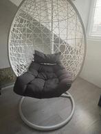 Hangstoel ei, Huis en Inrichting, Stoelen, Ophalen, Wit, Zo goed als nieuw, Metaal
