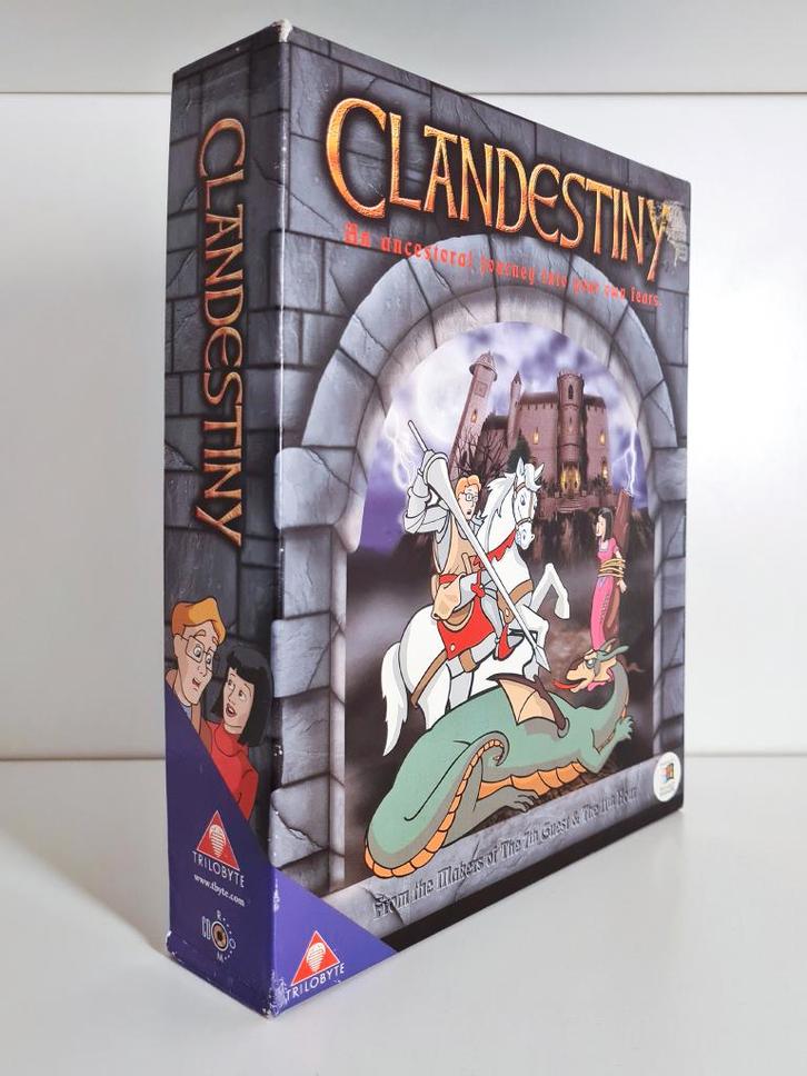 Clandestiny - PC Big Box, Spelcomputers en Games, Games | Pc, Puzzel en Educatief, 1 speler, Vanaf 12 jaar, Ophalen of Verzenden