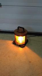 Koperen navigatie/scheeps lamp geel, Watersport en Boten, Ophalen, Zo goed als nieuw, Overige typen