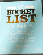 Boek Bucket list voor op reis  --  vakantie --, Ophalen of Verzenden, Zo goed als nieuw, Overige onderwerpen