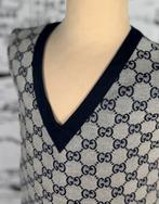 Gucci GG supreme plissé jurk maat 6 (850 euro), Customercare@gucci.com, Jurk of Rok, Gucci, Verzenden