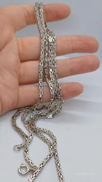 Zilveren herenketting koningsketting 925, Ophalen of Verzenden, Zo goed als nieuw, Zilver, Zilver