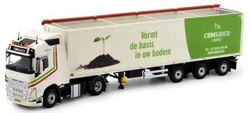 VOLVO F04 trekker met Cargo-floor trailer "Comgoed" beschikbaar voor biedingen