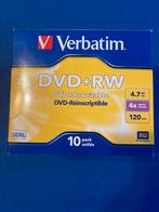 10 DVD+RW Discs - Nieuw!, Ophalen of Verzenden, Nieuw, Dvd, Herschrijfbaar