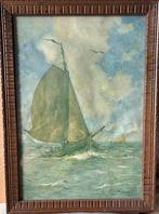 Zeezicht van C. van Waning, Antiek en Kunst, Ophalen of Verzenden
