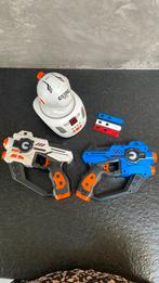 Lasergame set zgan, Kinderen en Baby's, Speelgoed | Buiten | Actiespeelgoed, Ophalen of Verzenden, Zo goed als nieuw