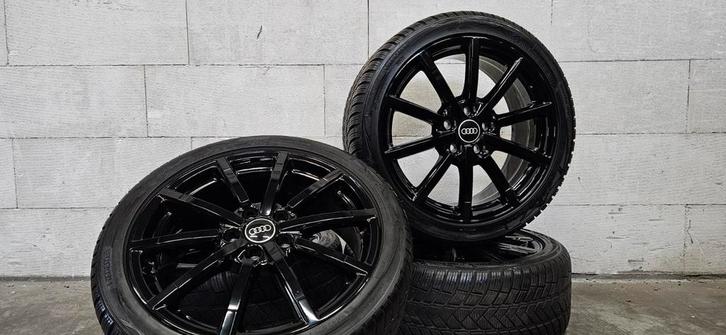 18" Audi A3 S3 / VW Golf Caddy orig velgen winterbanden 7mm, Auto-onderdelen, Banden en Velgen, Banden en Velgen, Winterbanden