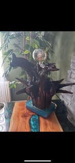 Epoxy Boomstam Lamp., Ophalen of Verzenden, Nieuw, Minder dan 50 cm