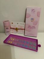Pink Gellac Set - Nagelstickers, Verzorging en een armband, Nieuw, Ophalen of Verzenden, Handen en Nagels, Make-up