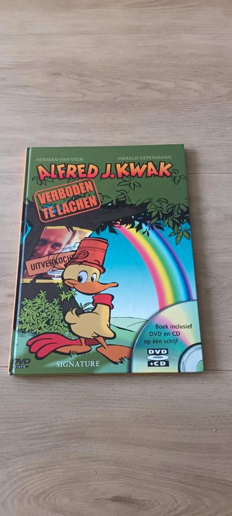 Alfred Jodocus Kwak boek
Inclusief dvd en cd, Boeken, Kinderboeken | Jeugd | onder 10 jaar, Zo goed als nieuw, Ophalen of Verzenden