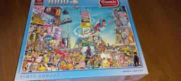 Puzzel times square 1000 stukjes. beschikbaar voor biedingen