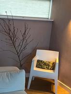 Witte stoel, Huis en Inrichting, Stoelen, Ophalen, Kunststof, Wit, Zo goed als nieuw