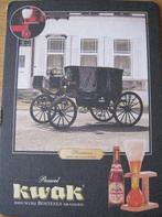 bierviltje - ansichtkaart van Kwak van brouwerij Bosteels, Verzamelen, Biermerken, Ophalen of Verzenden, Gebruikt, Viltje(s), Overige merken