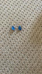 Oorbellen blauw, Ophalen, Zo goed als nieuw, Blauw, Overige materialen